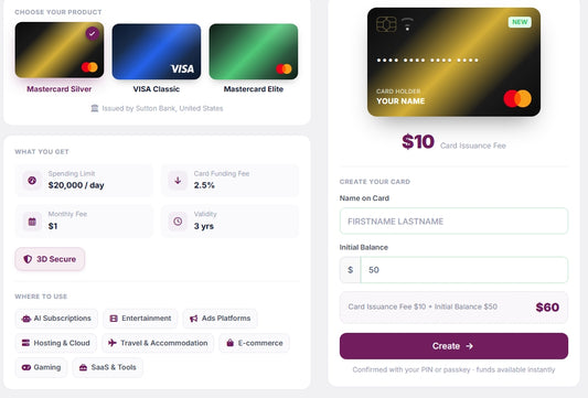 Mastercard ou Visa